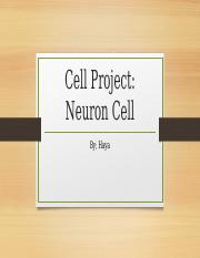 Cell Project -Haya Ali.pptx