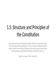 1. 5 Structure and Principles of the Constitution.pptx