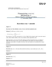 Fin. E2020 - Rigtigt svar + metode - MCQ-test nr. 2 .pdf