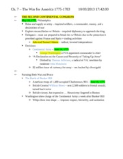 Ch 7 Notes