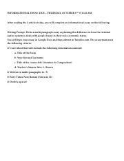 Informational Essay Instructions & Outline (2nd).docx