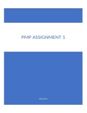 pmp assignment 1.docx