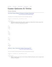 Game Quizzes & Trivia page 26.doc