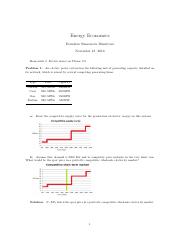 energy-economics-homework 4
