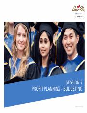 ACC344 eSession 7 Proft Planning-Budgeting.pptx