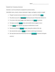 Macbeth Act 2 Vocabulary Sentences copy.pdf