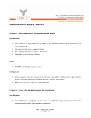 Vendor Products Report Template_Updated.docx