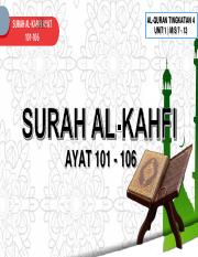 Kahfi surah 101-106 al TAJUK 2