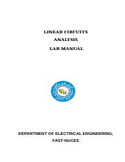 Linear-Circult-Analysis-Coursework +Lab-Manual.docx