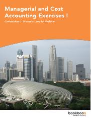 Managerial and Cost Accounting Exercises I.pdf