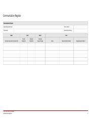 Communication Register template.doc