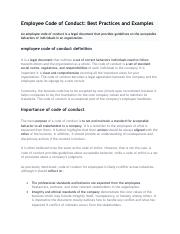 Employee Code of Conduct Best Practices and Examples.pdf