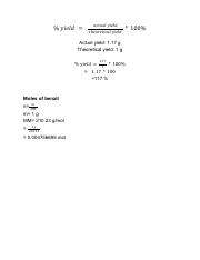 Percent yield calculation CHM1321 Lab 4 (1).pdf
