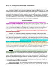 Cold Text 1.3 – Articles of Confederation and United States Constitution.docx