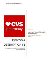 Pharmacy Observation 1.docx