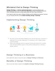 Implementing Design Thinking.docx