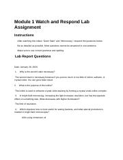 Module 1 Watch and Respond Lab Assignment (2).docx