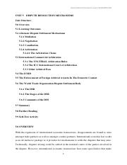 UNIT 5 DISPUTE RESOLUTION MECHANISMS.pdf