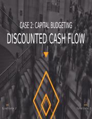 Capital Budgeting-DCF