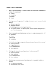 Review Questions Chapter 8