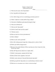Copy of Chapter 12 Central and East Asia Study Guide
