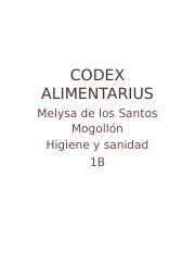 CODEX ALIMENTARIUS.docx