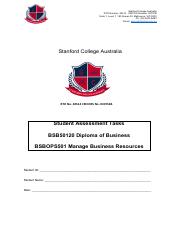 BSBOPS501 Student Assessment Tasks.pdf