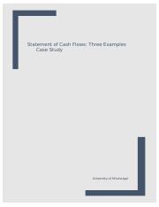 Statements of Cash Flows Case.docx