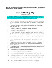  Hattie Big Sky.docx