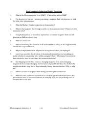 electromagnetic induction chapter problems