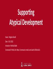ECD201 Supporting Atypical Development Template.pptx