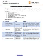 Cheat Sheet- Topic 1_Data Cleaning and Standardisation.docx