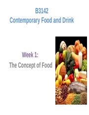 Wk 1 Concept of Food and Drink.pptx