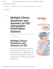 pdfcoffee.com_multiple-choice-questions-and-answers-on-gis-geographic-information-system-pdf-free.pd