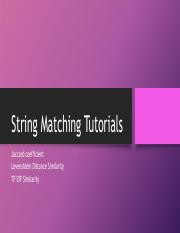 String Matching Tutorials 1.pdf