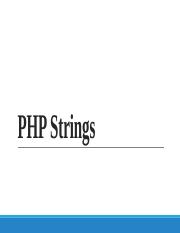 PHP Strings.pptx