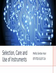 Selection-Care-and-Use-Of-Instruments.pptx