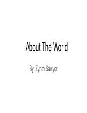 About The World - Zynah Sawyer.pdf