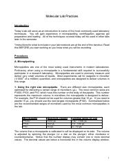 Lab 2 - Molecular Lab Practices.pdf
