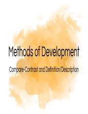 Methods of Development_ Compare_Contrast_Definition_Description.pdf