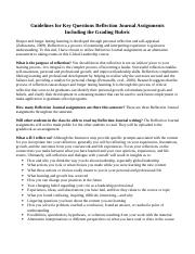 Rubric - Reflection Journal Spring 2018.doc