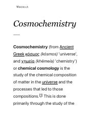 Cosmochemistry - Wikipedia.pdf