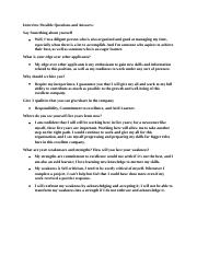 Interview Possible Questions and Answers.docx