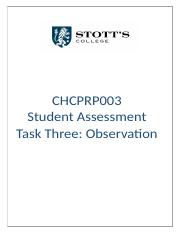DCS - CHCPRP003 - Task  3 Observation.V1.192501 (1).docx