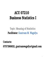 LECTURE 1 - STATISTICS.ppt