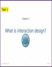 chapter 1 What is interaction design.ppt