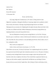 Romeo and Juliet Essay  (1).docx