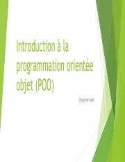 1 Introduction à la programmation orientée objet.pdf