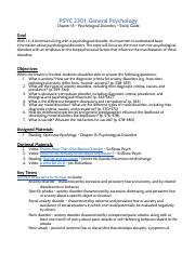 Psychological Disorders - Study Guide.docx