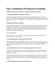 Top 5 Limitations of Financial Accounting.docx